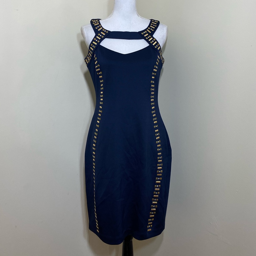 Sangria Women's Studded Sheath Dress